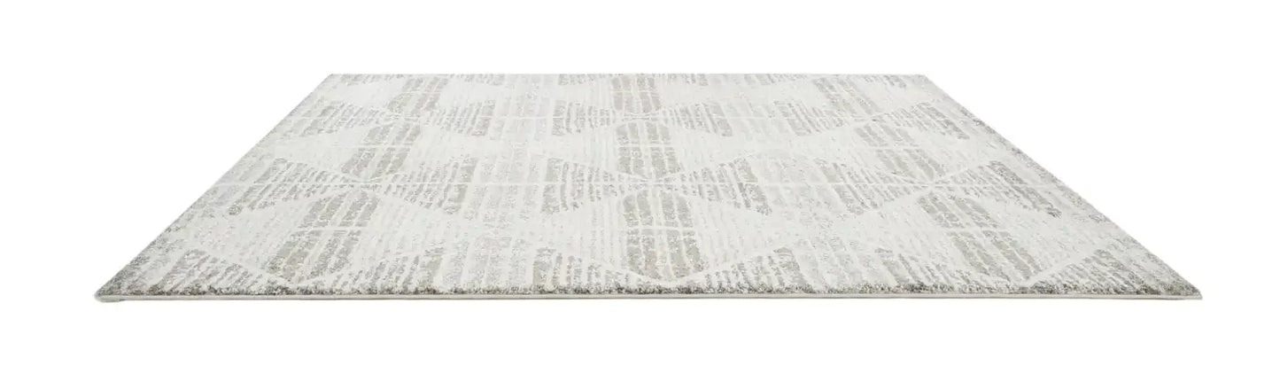 Carmoona Modern Rug Grey angled