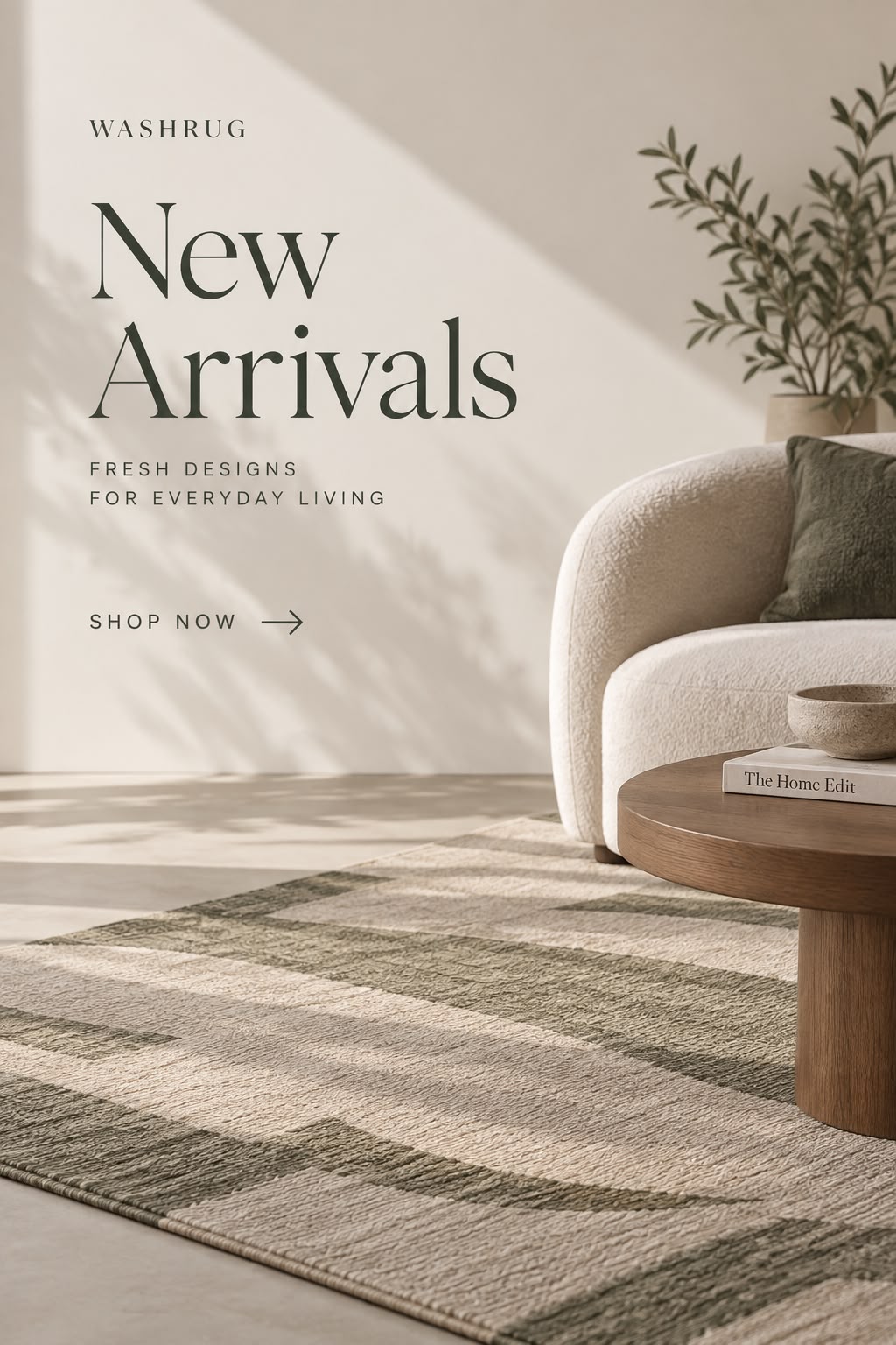 New Arrivals – Amara Rug in Light Blue & Ivory