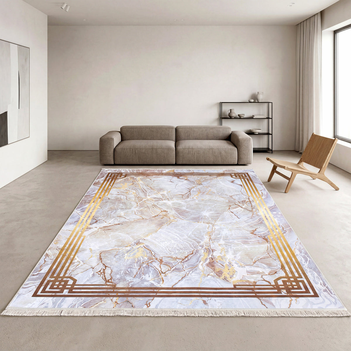Golden Square Digital Carpet