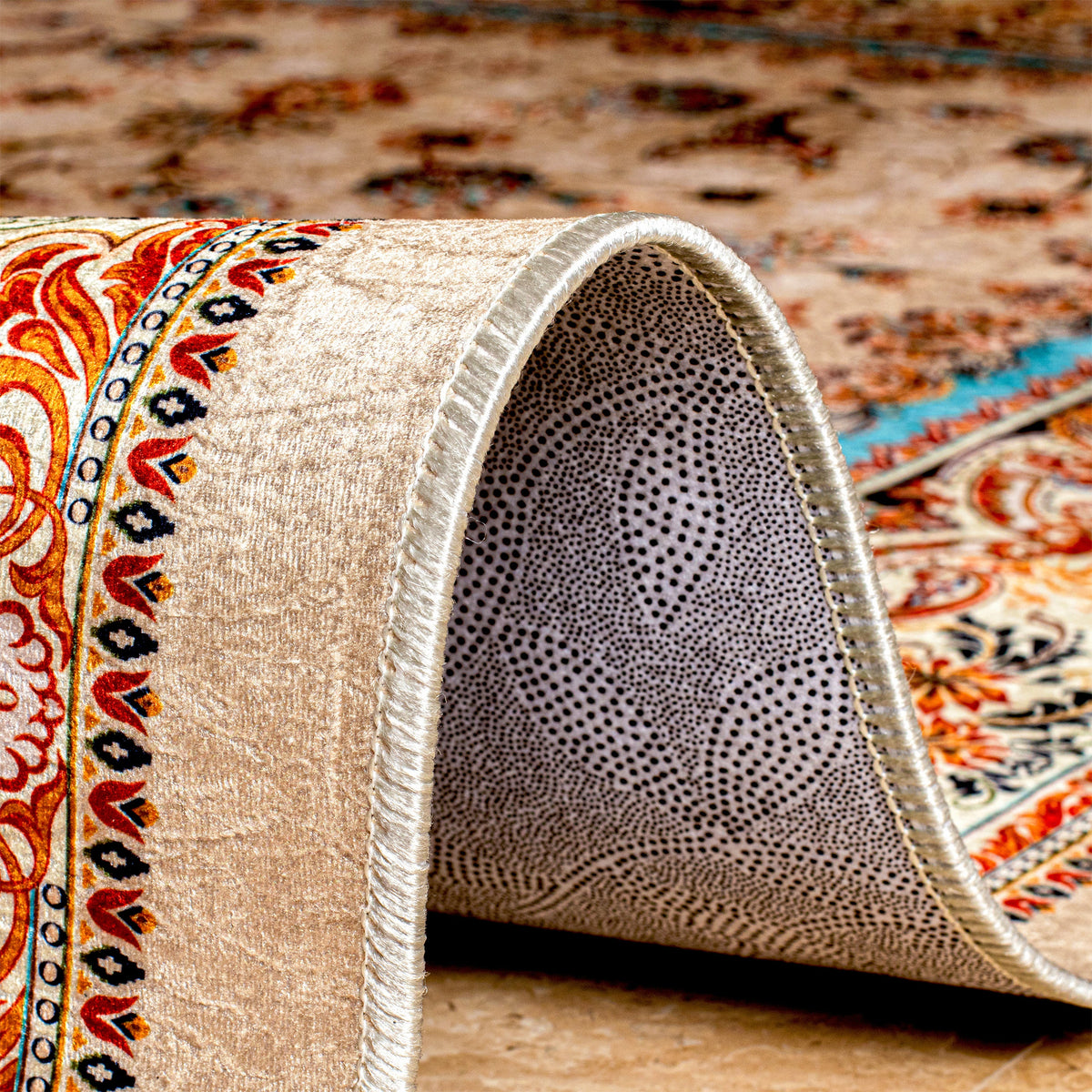 AuraLux Digital Carpet in room