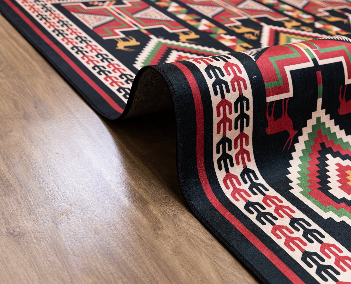 Tribal Spirit Digital Carpet close up