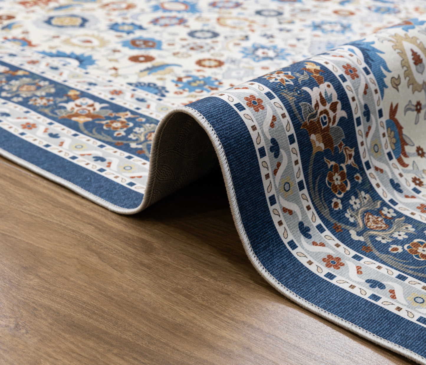 Victoria Blue Digital Carpet interior