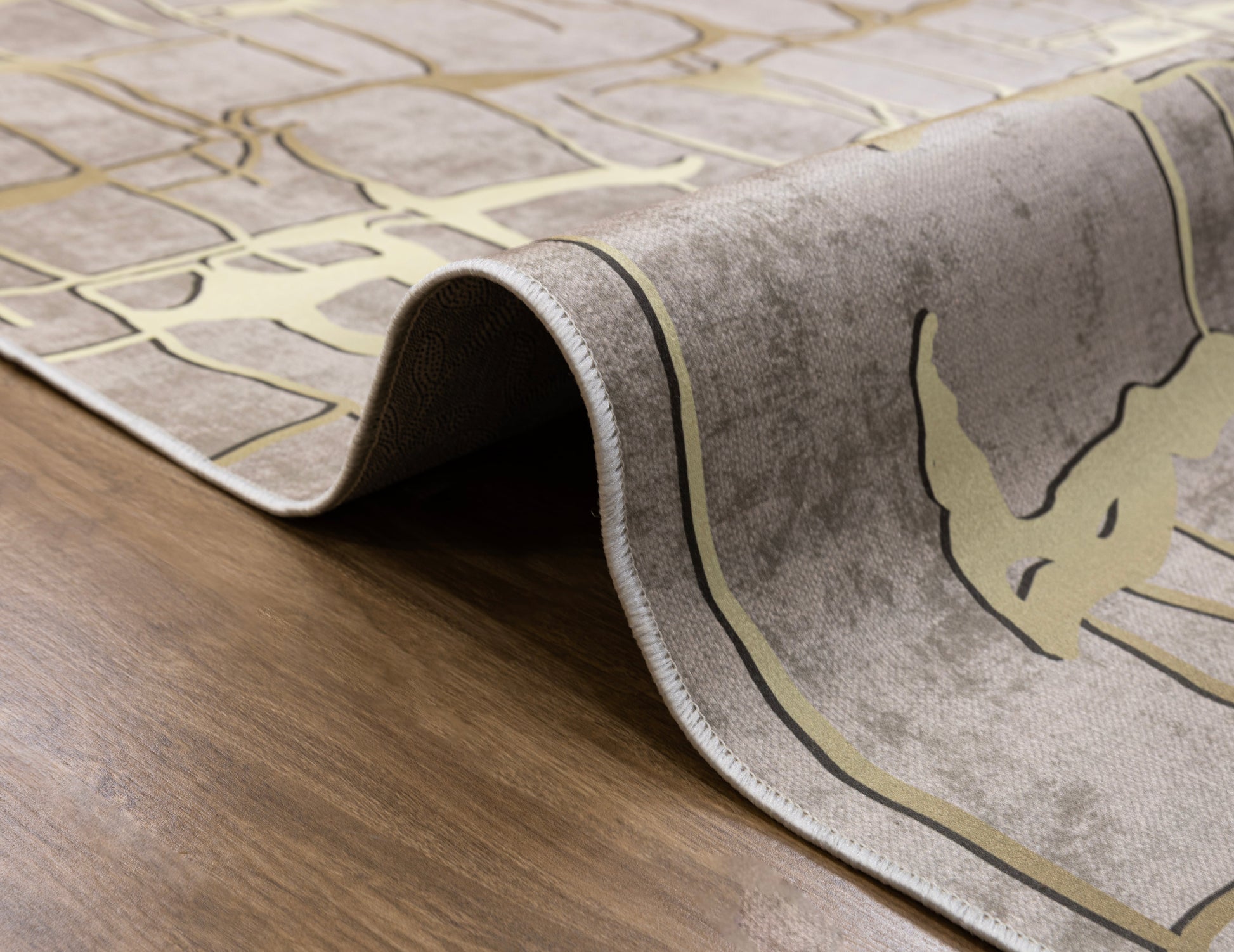 Goldera Digital Carpet in room