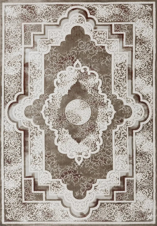 Tomasio Classic Rug Beige and Taupe