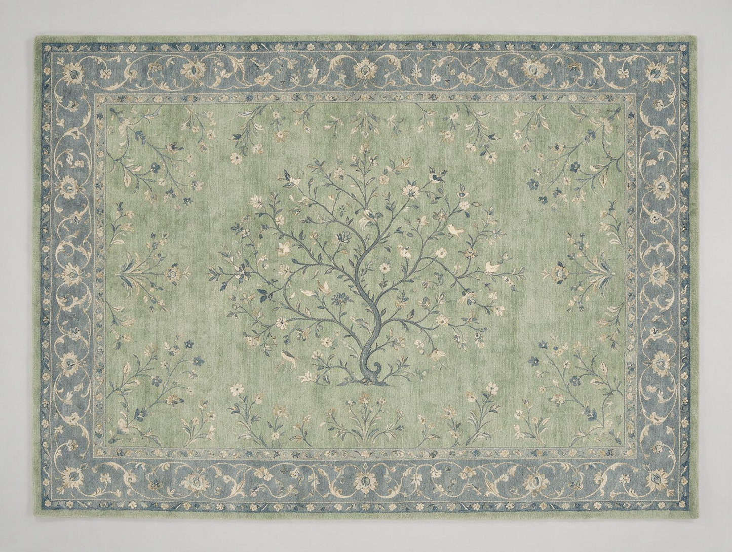 Bradshaw Rug – Sage & Blue