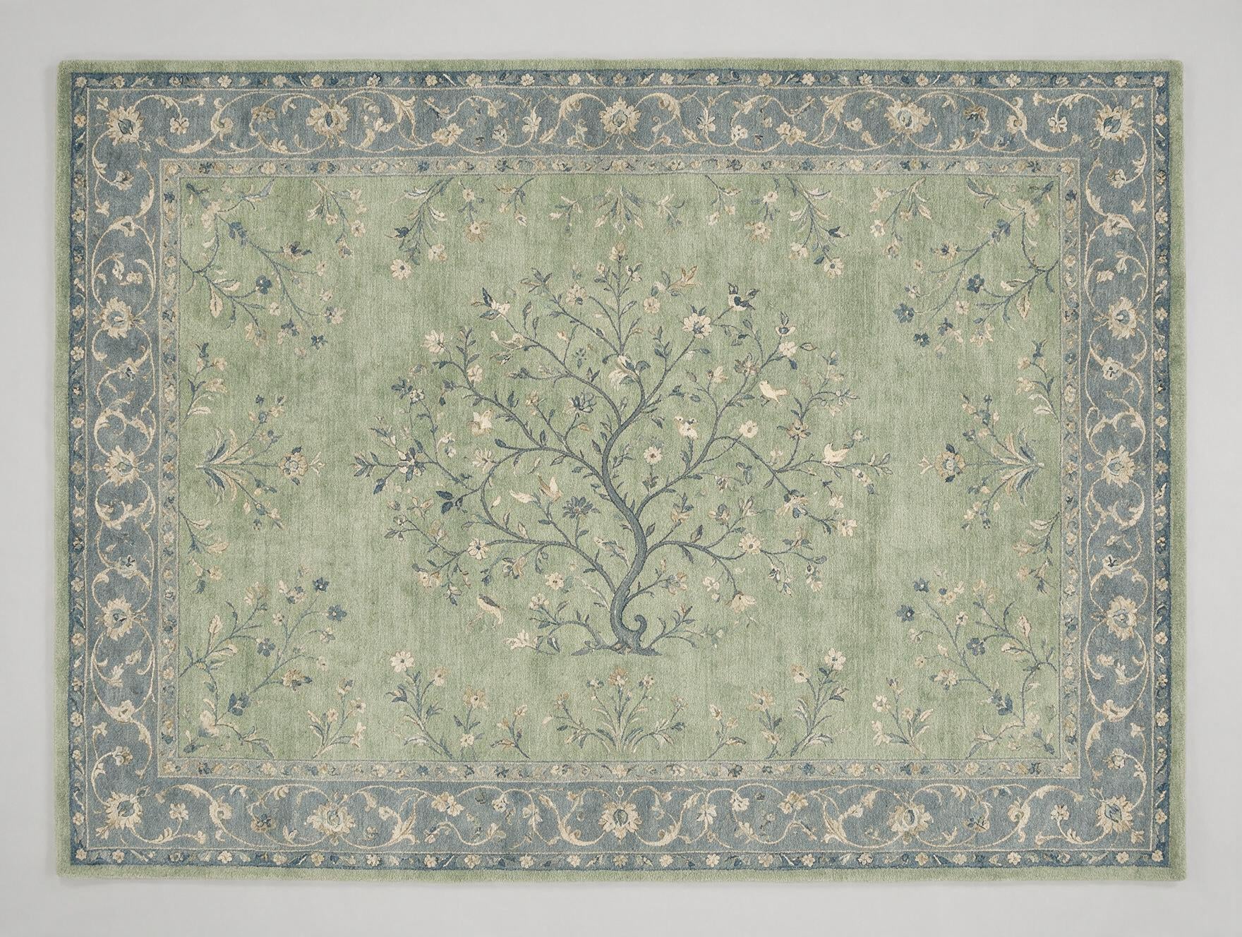 Bradshaw Rug – Sage & Blue