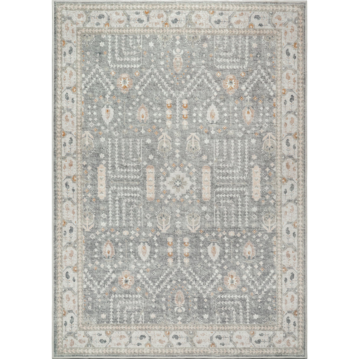 Juliet Rug – Grey & Green
