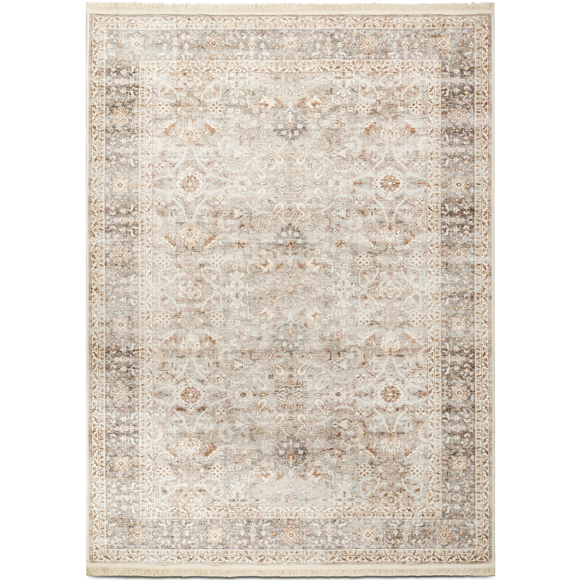 Lisa Rug – Taupe & Multi