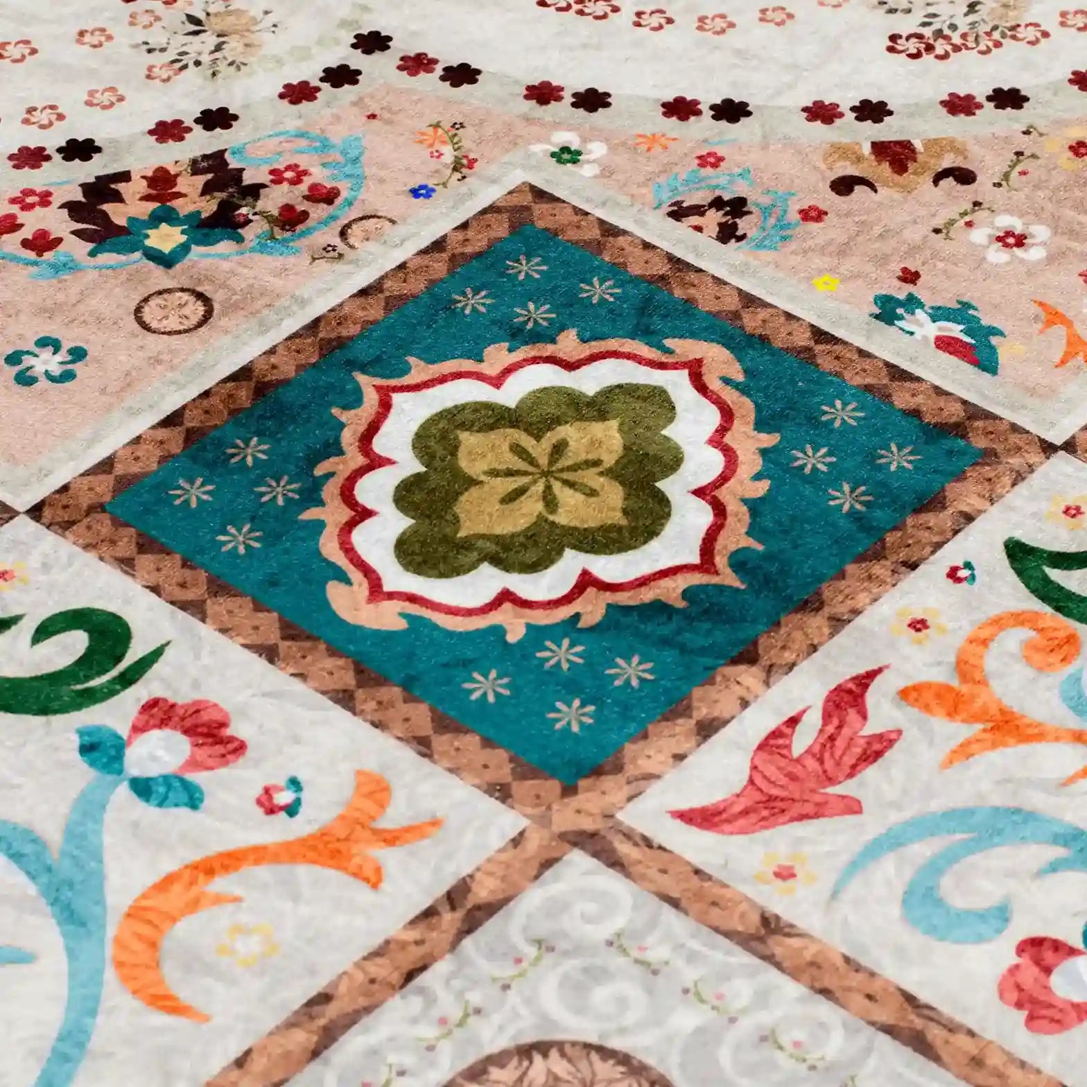 CyberSilk Digital Carpet close up