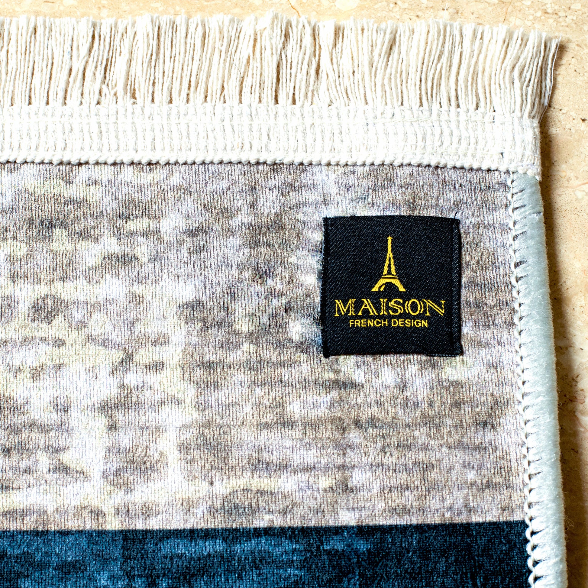 Blue Harmony Digital Carpet styled