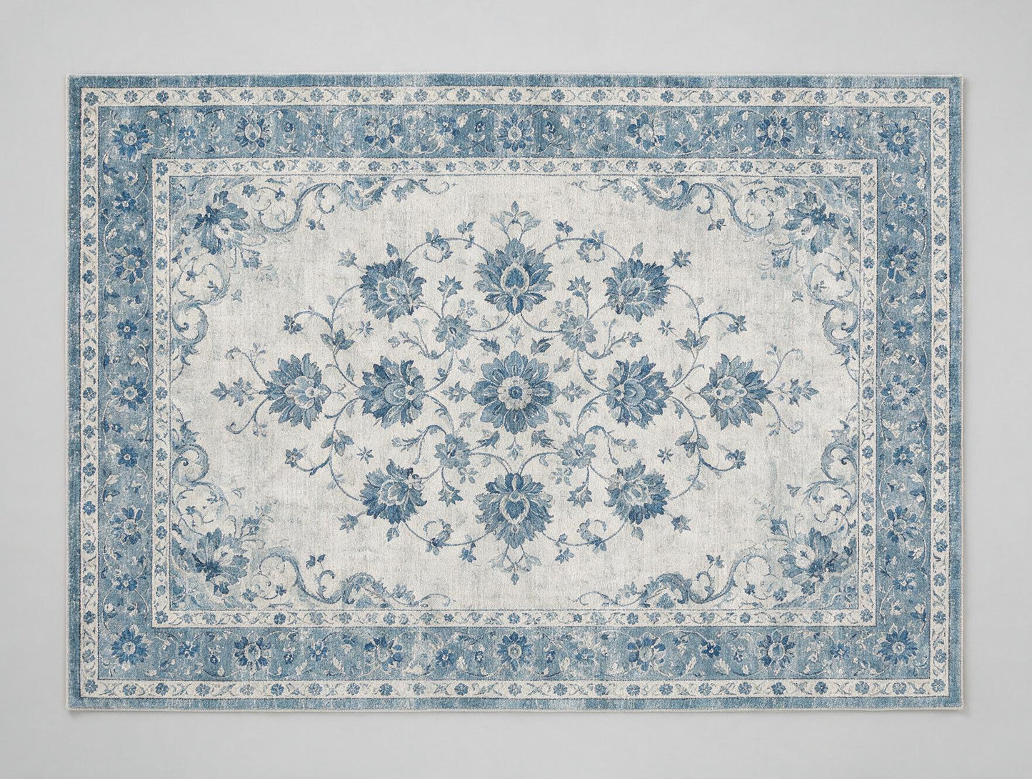 Sarrah Rug – Blue Quartz