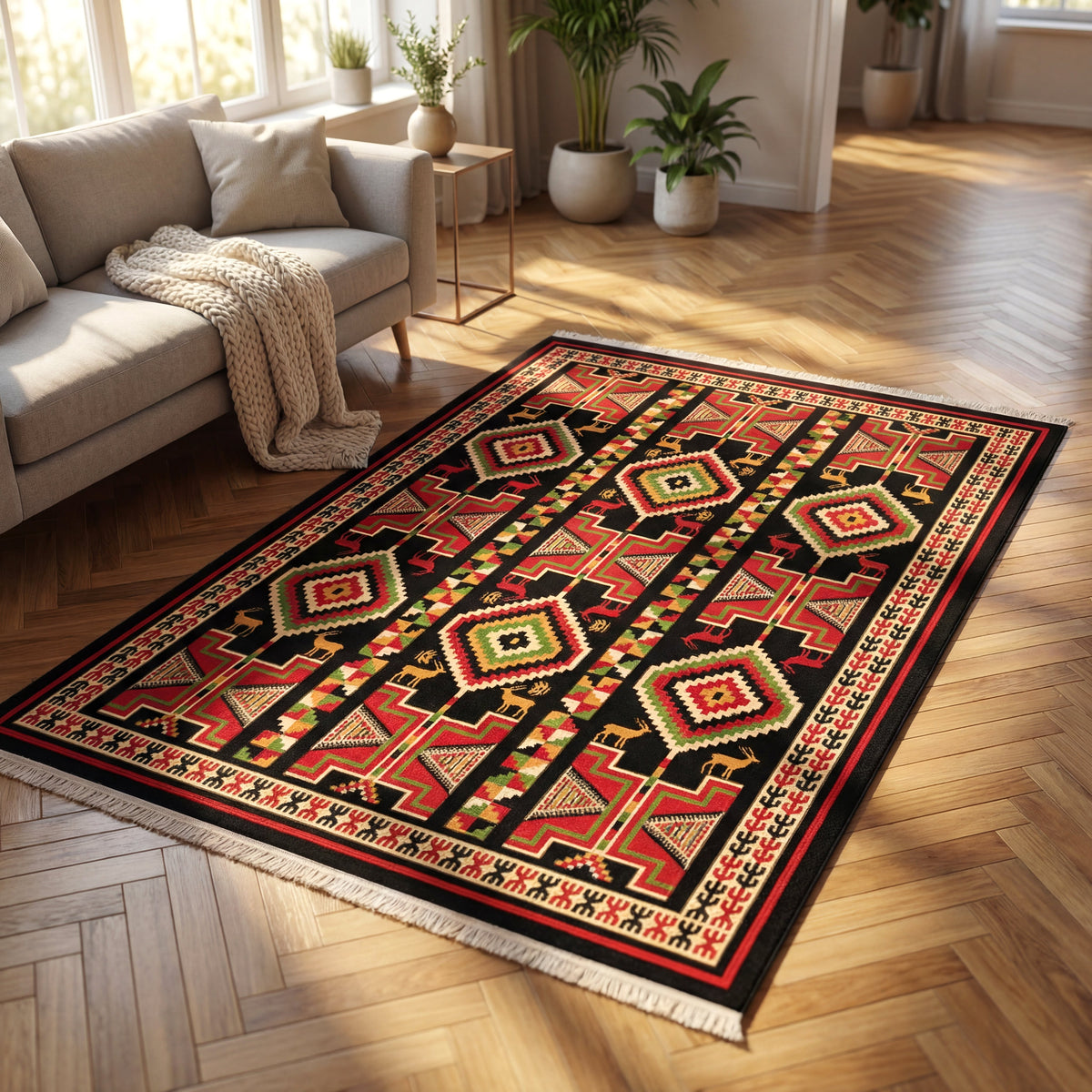 Tribal Spirit Digital Carpet