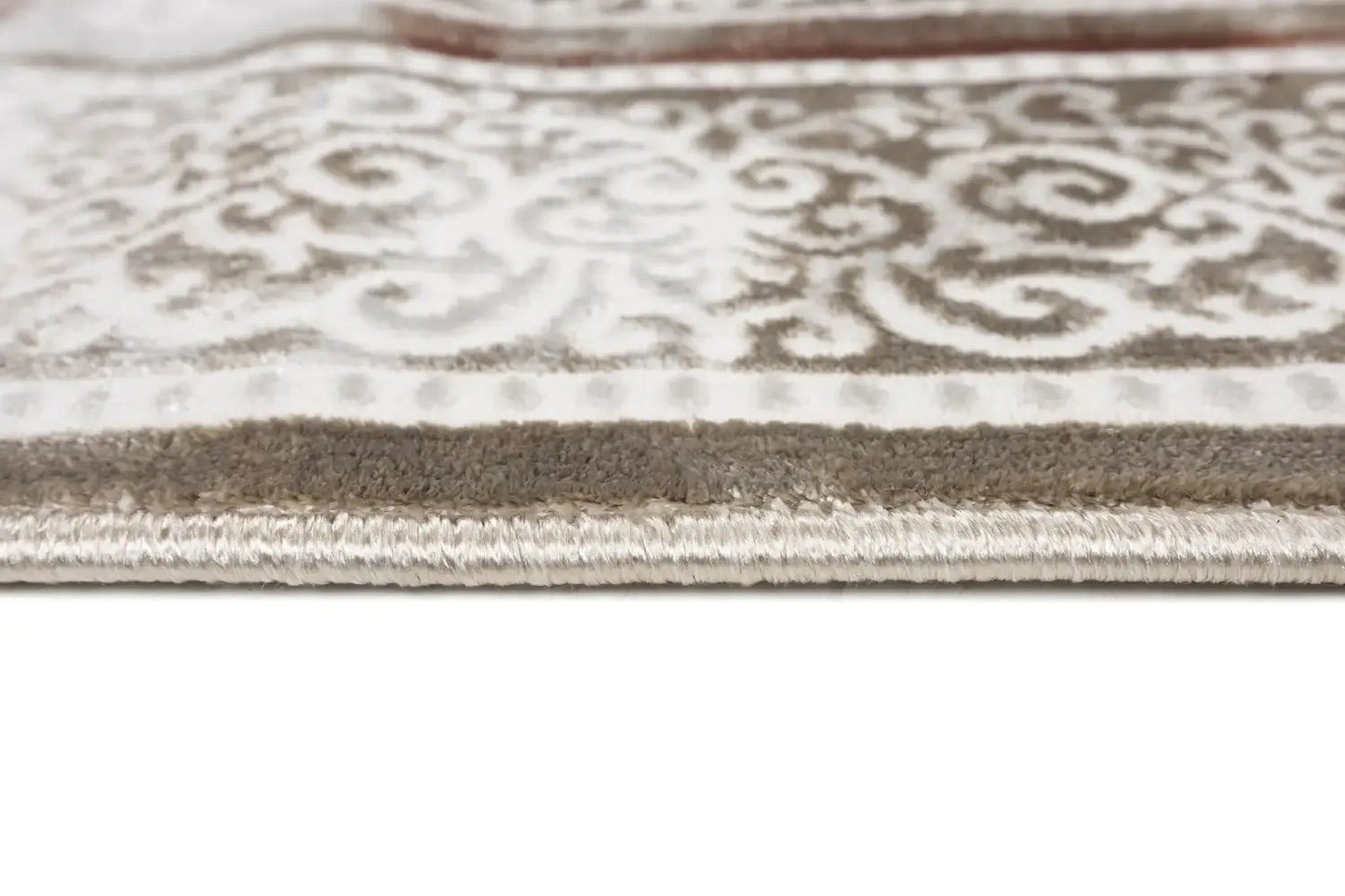 Tomasio Classic Rug Beige and Taupe detail